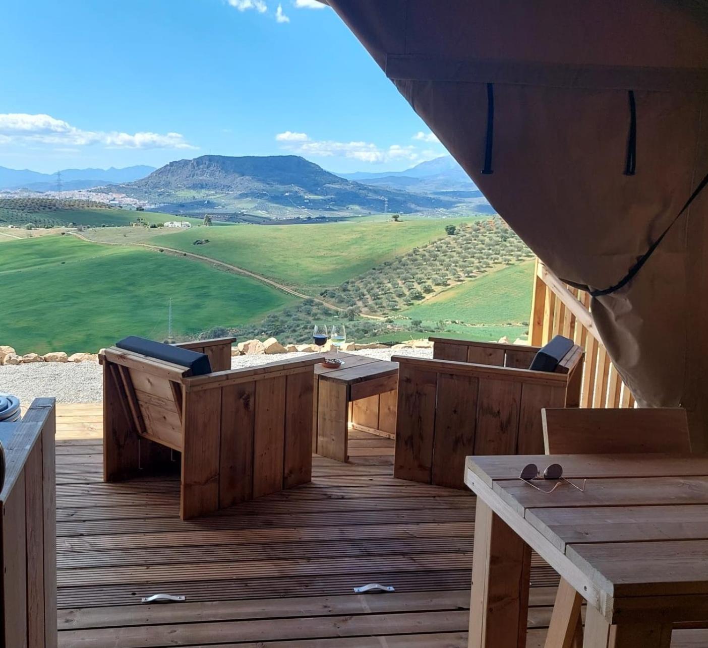 Luxury tent Cactus Hill - Safari Tents - Caminito Del Rey Alora